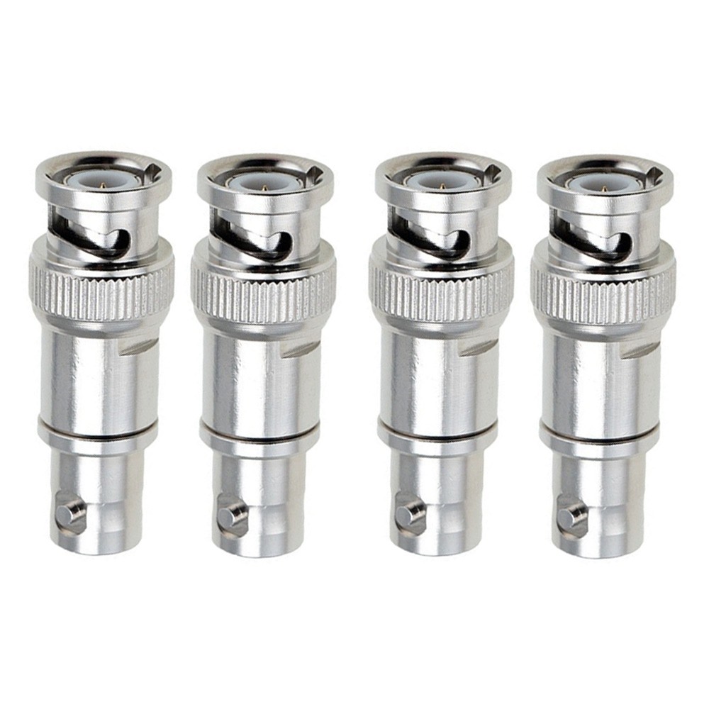 4X Insert Type Feed Through Adapter 50Ω For BNC 38.6mm 50Ohm Terminator US