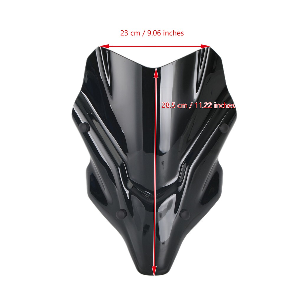 Windscreen Windshield Shield Protector fit for Yamaha MT-07 MT07 2021-2024 BLK