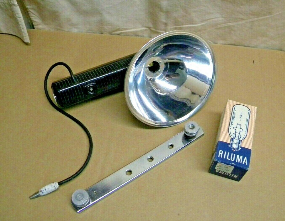 Vintage Kodak Flash Attachment and Bracket & Bulb for Unknown Camera