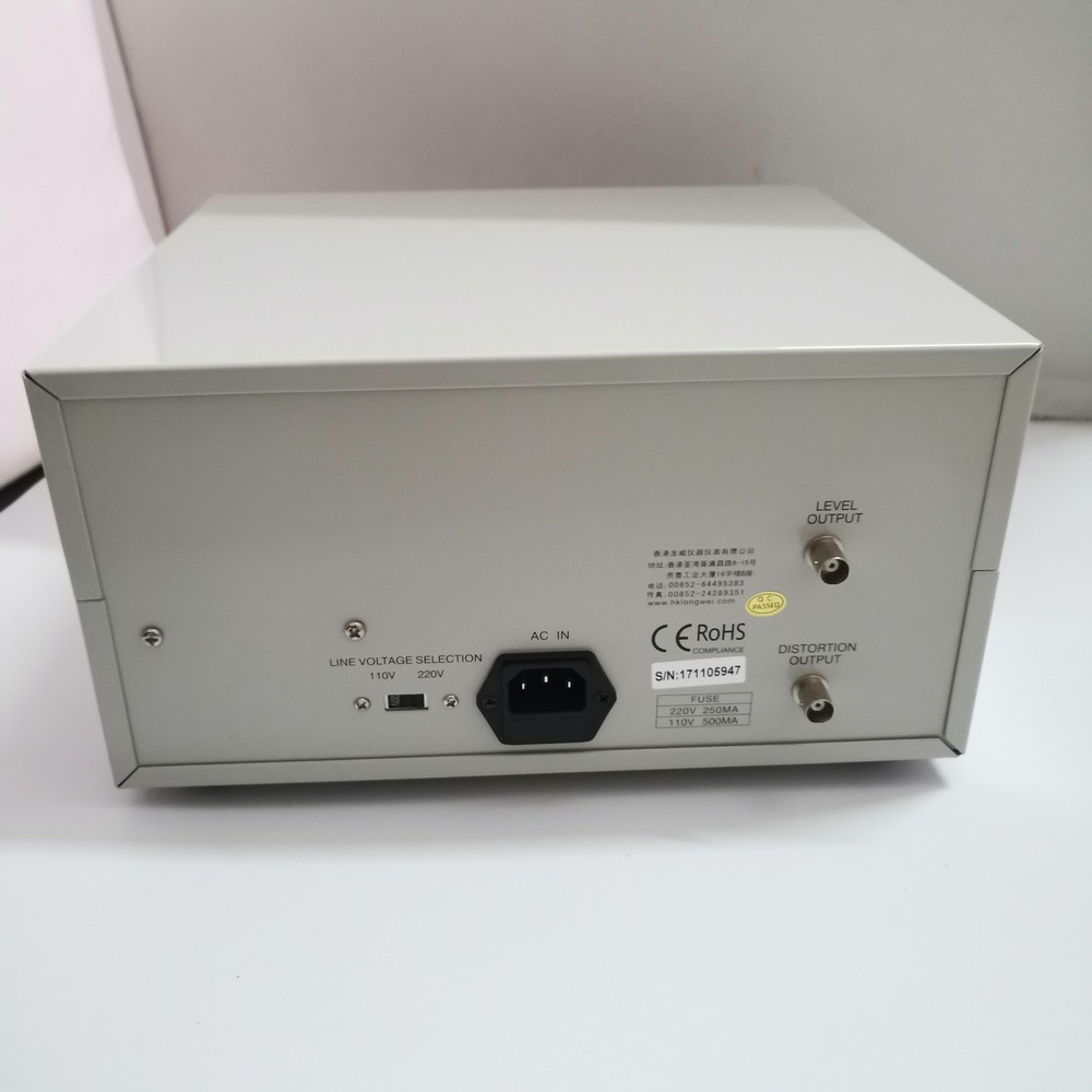 Automatic Distortion Meter Audio Signal Distortion Analyzer 0.01%-30% TDM-1911