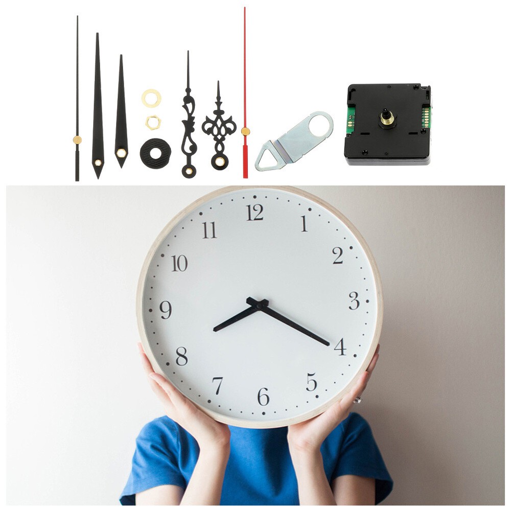 Radio Controlled Clock Movement Replacement Parts Mechanism Wireless