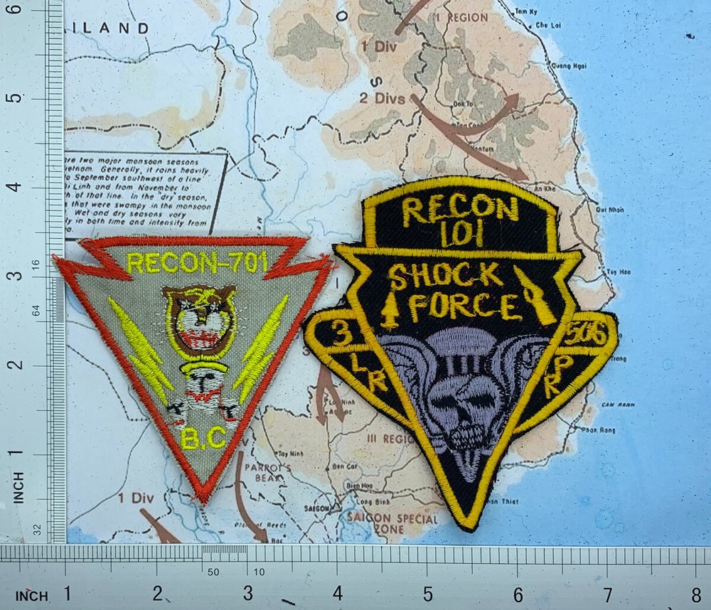 Patch , 506th, shock force , recon , 101st , 701  recon patch ,  s6