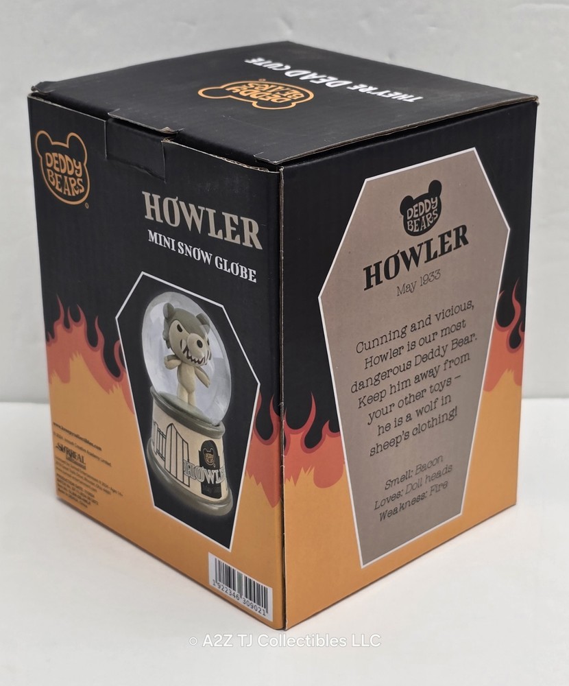 Deddy Bear HOWLER Mini Snow Globe Halloween New innov8
