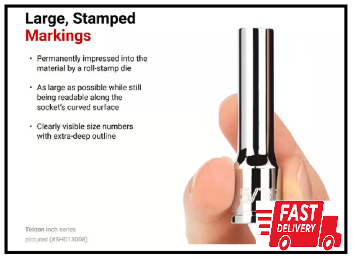 3/8 in. Drive x 8 mm Deep 6-Point Socket