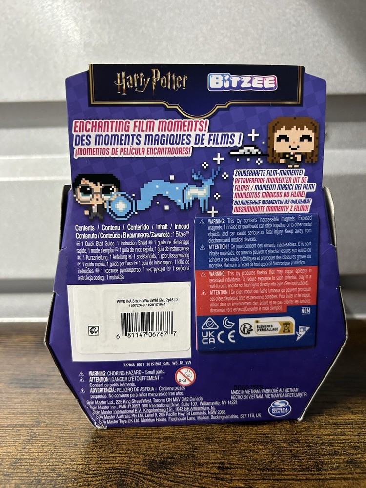 BiTZEE Wizarding World Harry Potter Digital Interactive Toy 20 Characters NEW