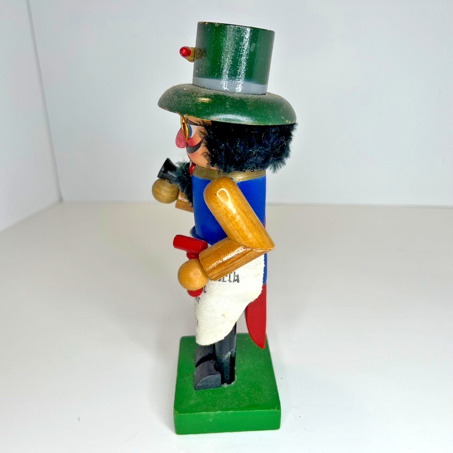 Nutcracker Doktor Eisenbarth 1663-1727 German 8” Wood Christmas
