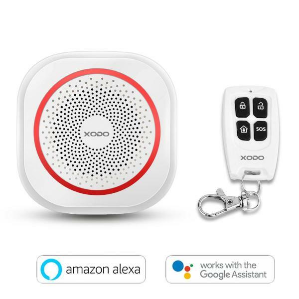 XODO SA2 WiFi Wireless Smart Home Security Alarm System Strobe LED Flashing