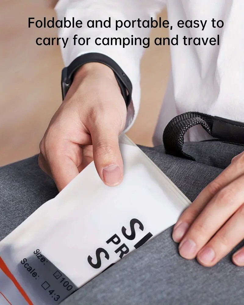 High definition foldable portable projection screen 100 inches