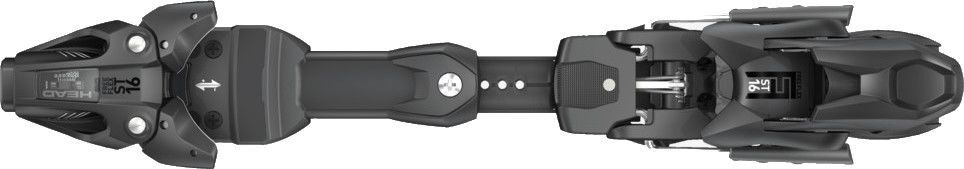 Head Freeflex ST 16 Alpine Ski Bindings, Matte Black, 85mm Brake