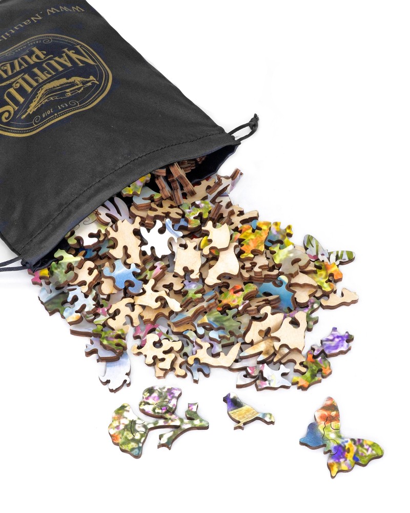 Tiny Tea Party (250 Piece Wooden Jigsaw Puzzle)