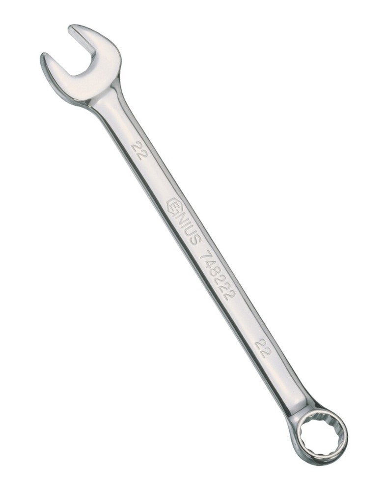 Genius Tools 15mm Combination Wrench (Mirror Finish) - 748215