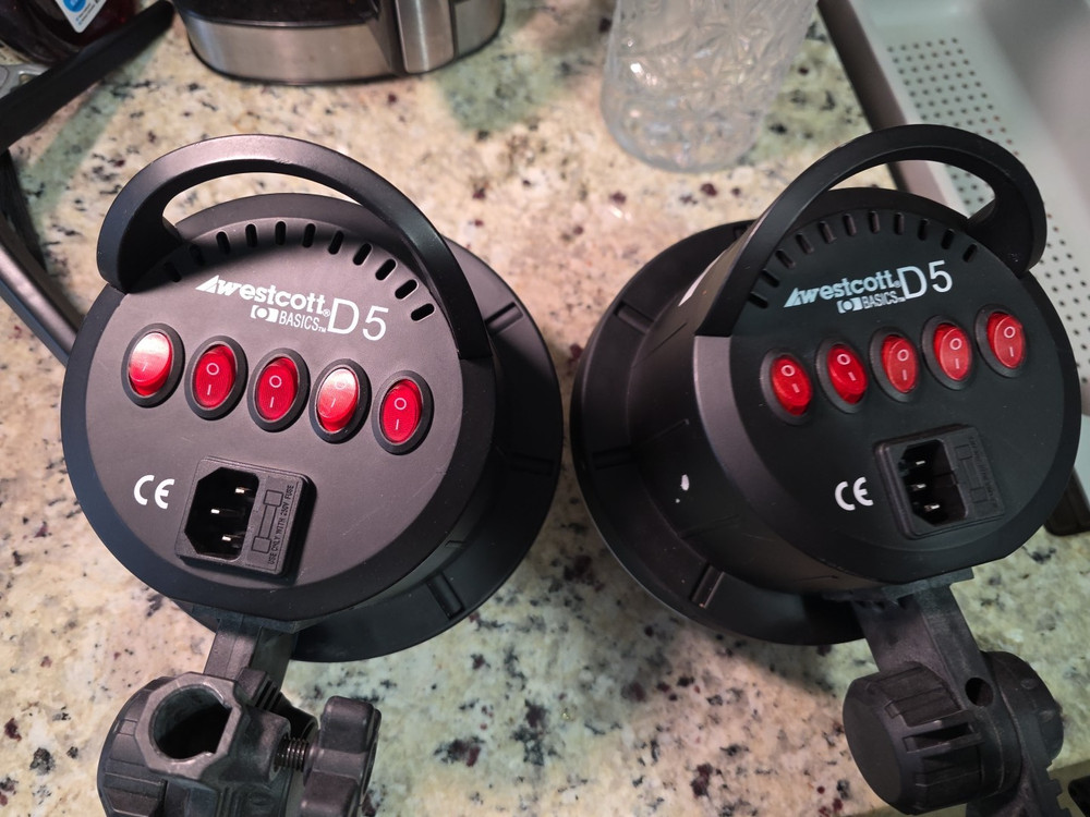 Westcott D5 5-Socket Light Head (2 Pack)