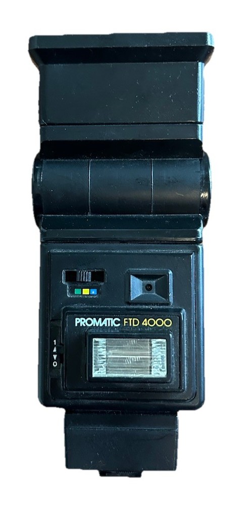 Vintage Promatic FTD 4000 Flash For Nikon - Tested