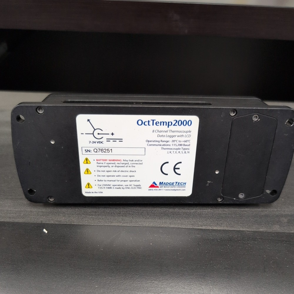 MADGETECH OCTTEMP2000 / OCTTEMP2000 (USED)