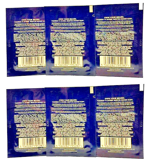 6X Murdock Barbers of London Beard Moisturizer Samples 5ml/each