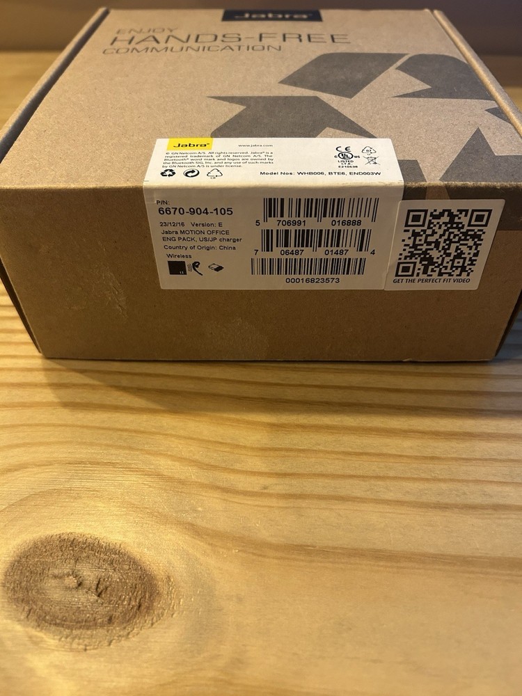 Jabra Motion Office UC Bluetooth Headset - Touch Screen WHB006