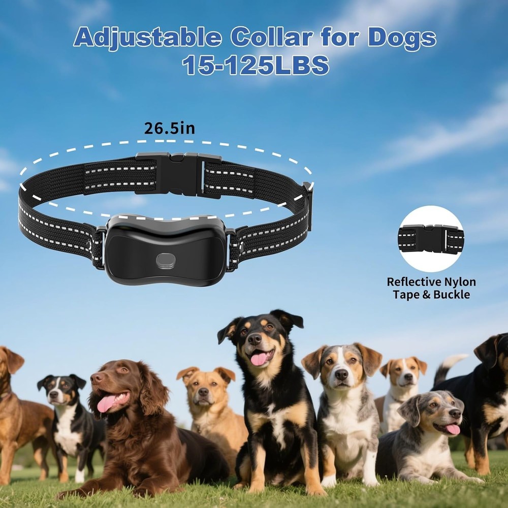 Shock Collar for Dogs with Color Screen - 3300 FT Remote Control Range,
