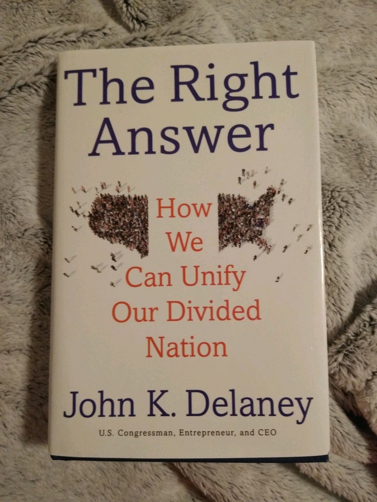 John Delaney 2020 Presidental Candidate Signed book