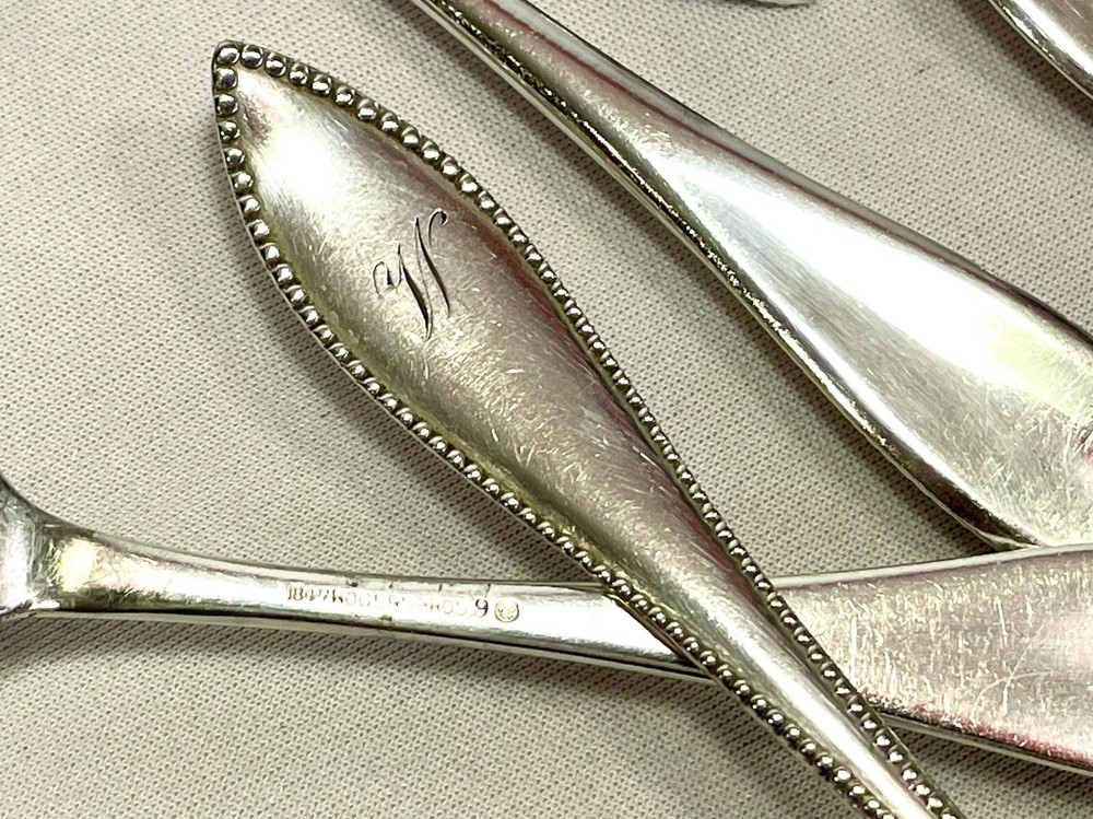 Vintage, 1847 Rogers & Bros, Silverplate Flatware, 1895 Vesta Pattern