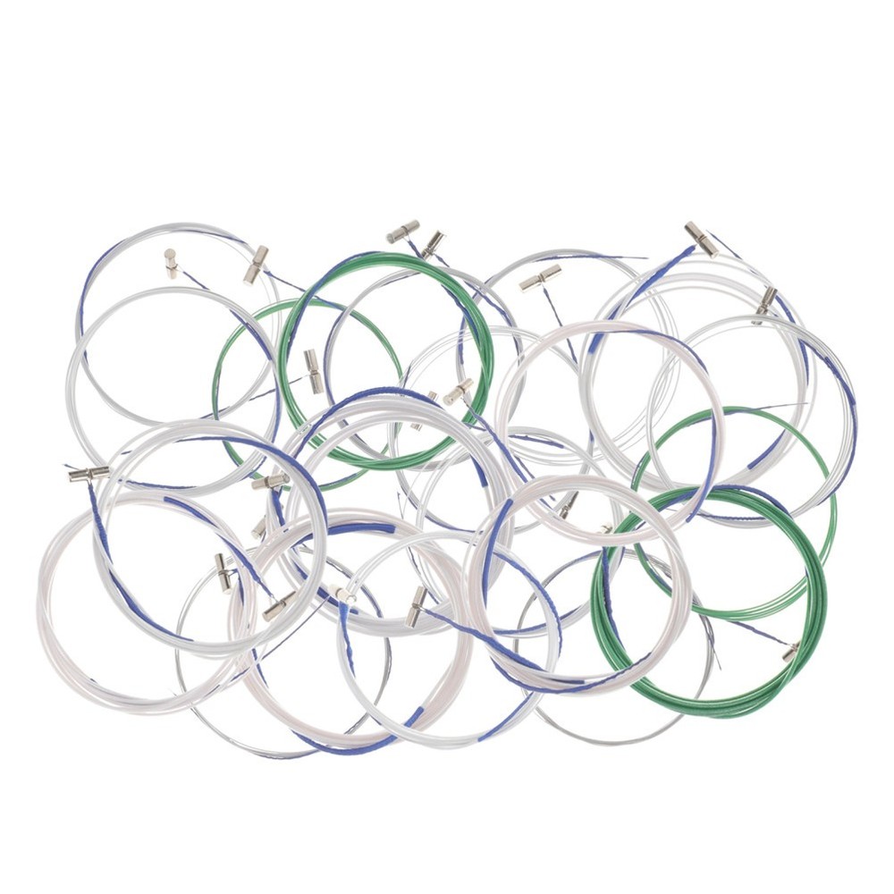 21 Pcs Black Nylon String Guzheng Replacement Strings Hanging Wire