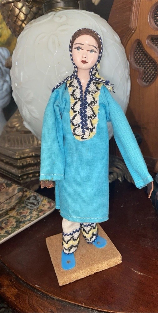Vintage Middle Eastern Souvenir Doll Hand Made