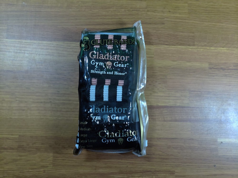 Gladiator Glute Bands | 2 Pack Non Slip Fabric Resistance Booty Bands