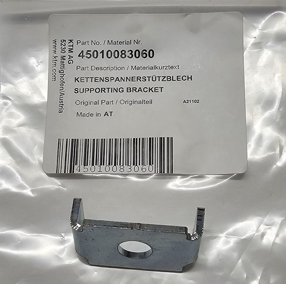 45010083060 SUPPORTING BRACKET/ CHAIN ADJUSTER BRACKET SX