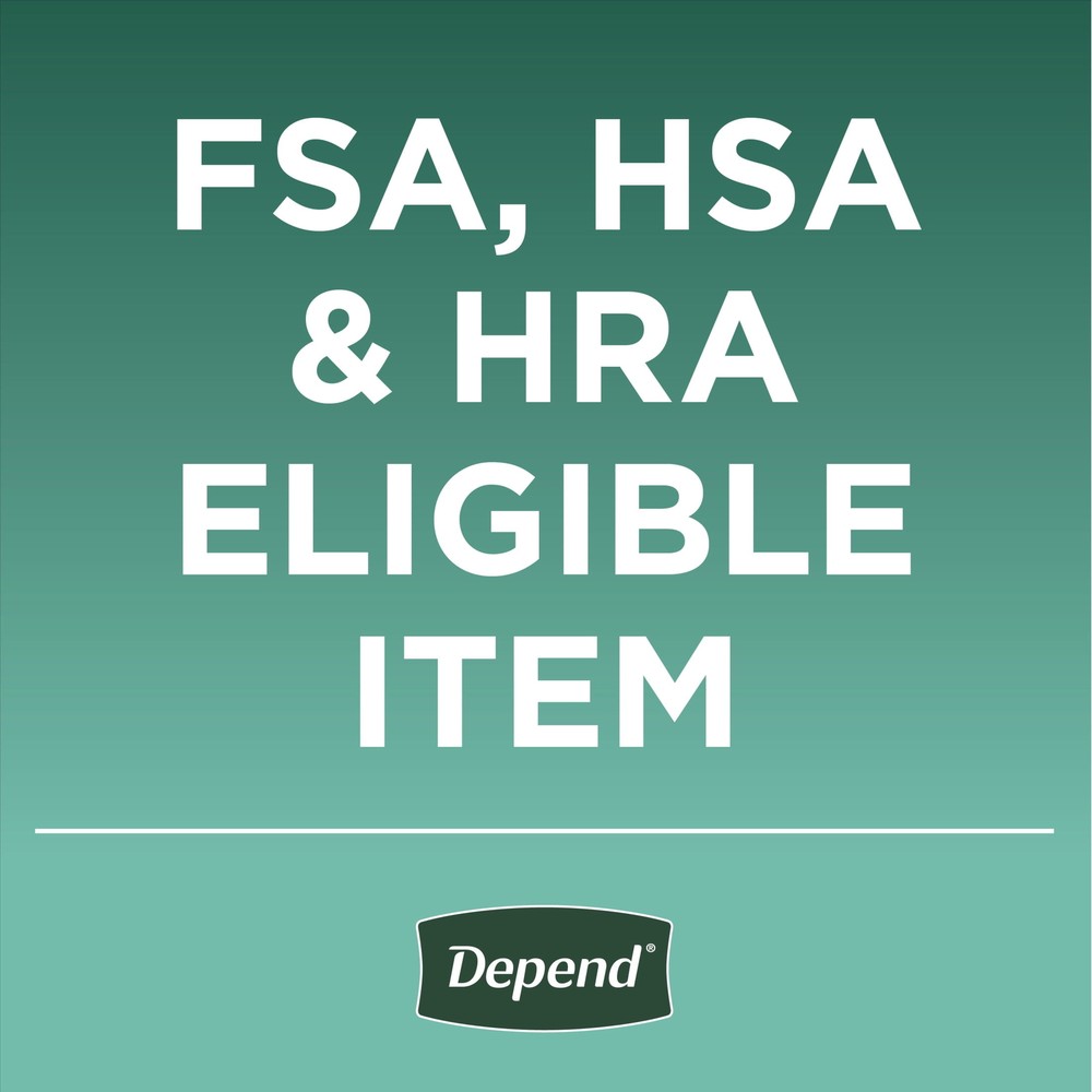 Depend Shields Incontinence Pads for Men, 58 Count,Light Absorbency,