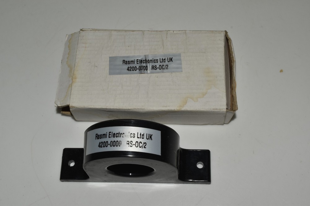 ^^ RASMI ELECTRONICS LTD 4200-0000 RS-OC/2 CURRENT TRANSFORMER (TPS14)