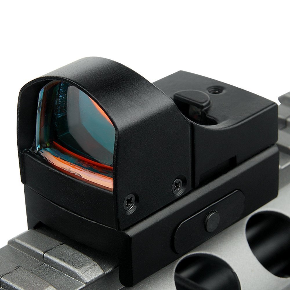 Red Dot Sight Compact 20mm Rail Scope Mount Optical Rifle Scope Fit AirSoft