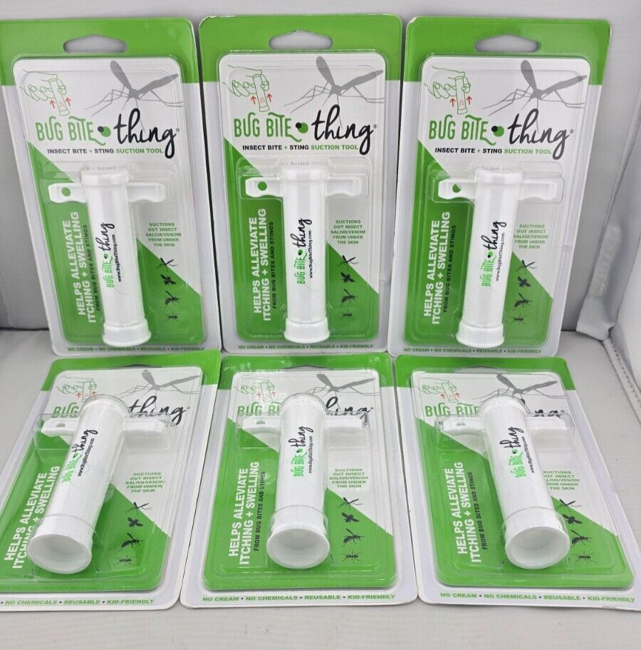 Bug Bite Thing Suction Tool ( 6 Pc ) made in Denmark