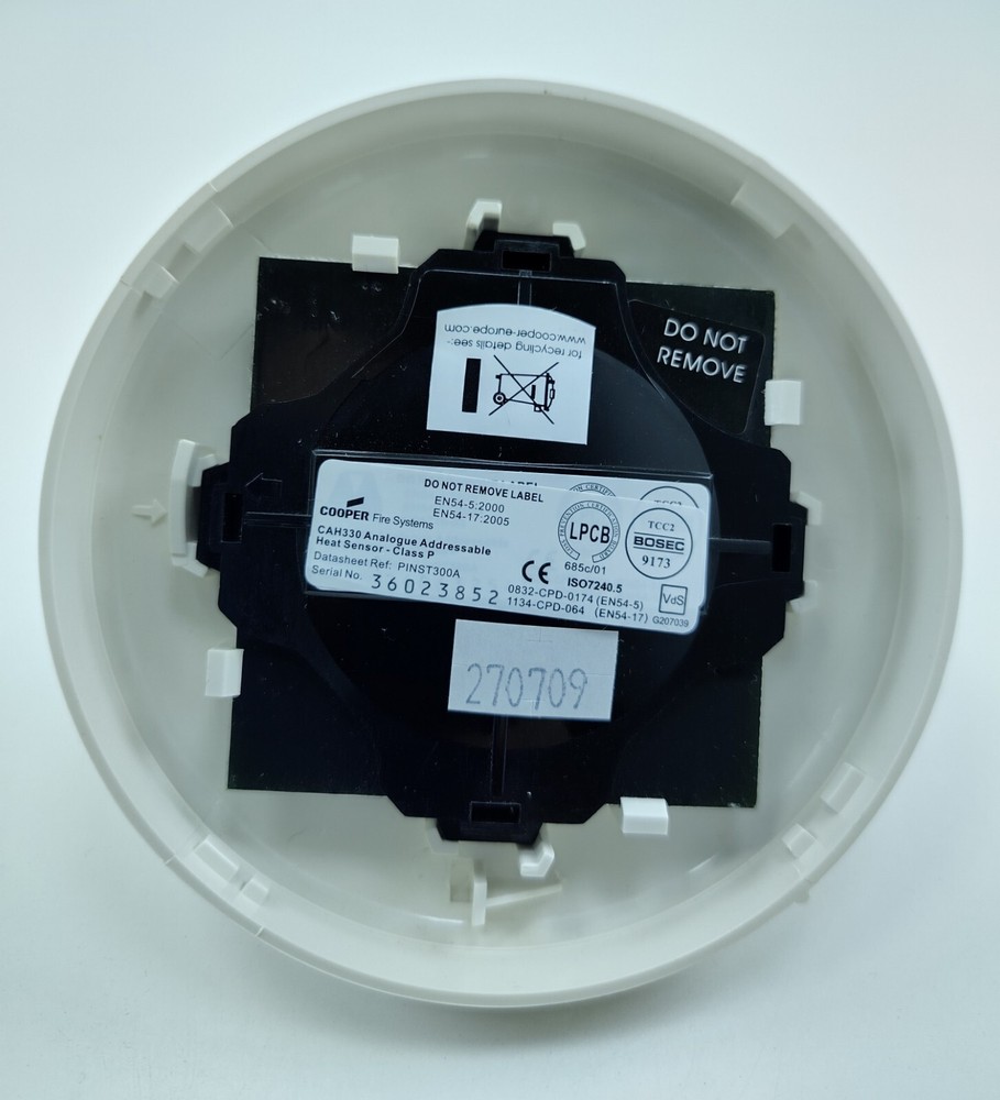 Cooper CAH-330 Intelligent Addressable Multi-Mode Heat Sensor