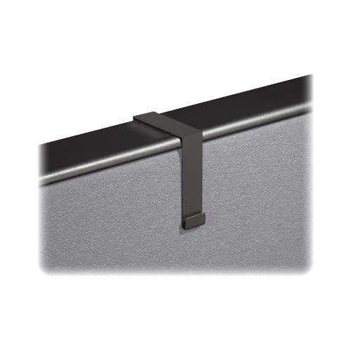 Quartet Matrix Cubicle Partition Hanger - Black (MCH10)