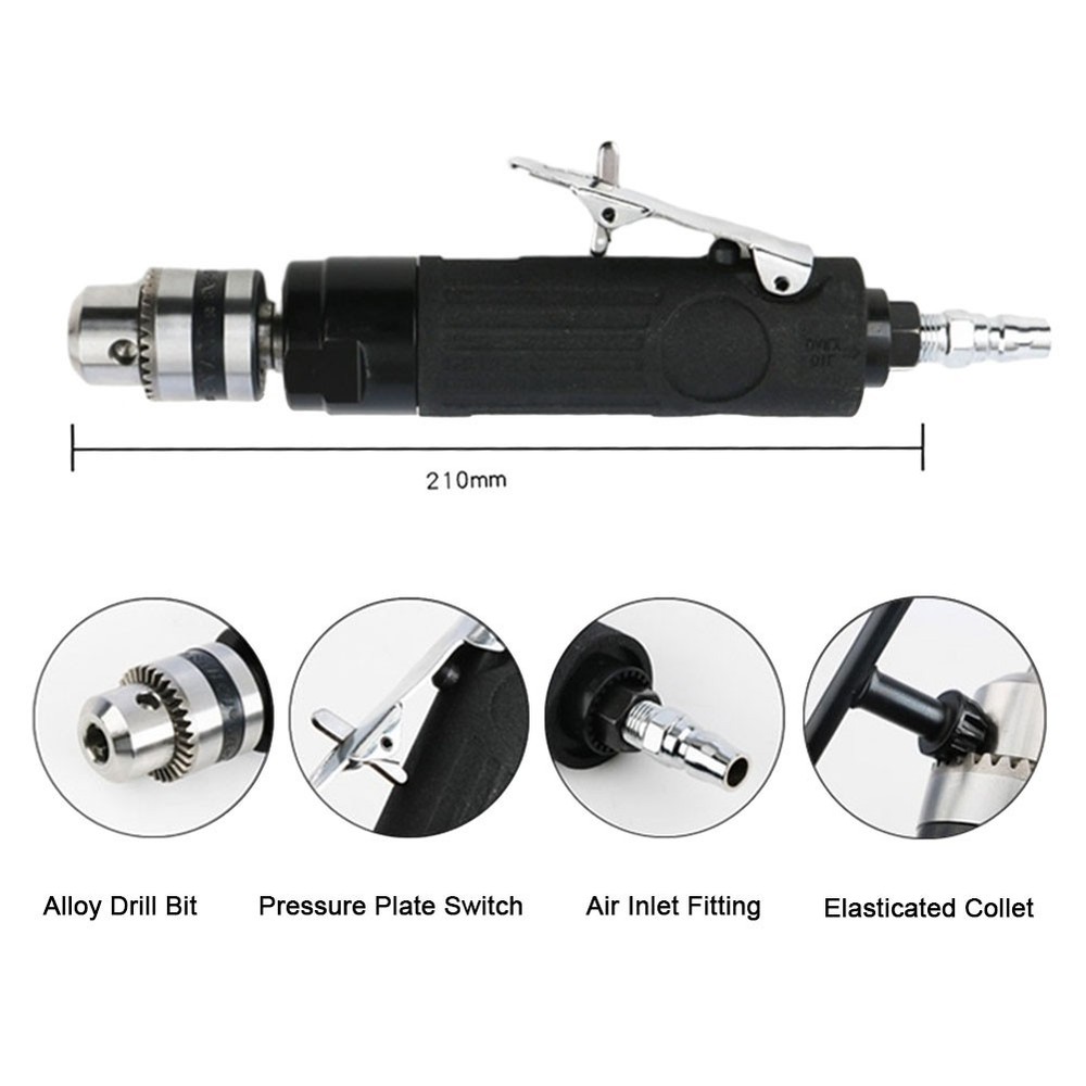 Powerful and Practical Air Straight Drill Reversible Switch for Easy