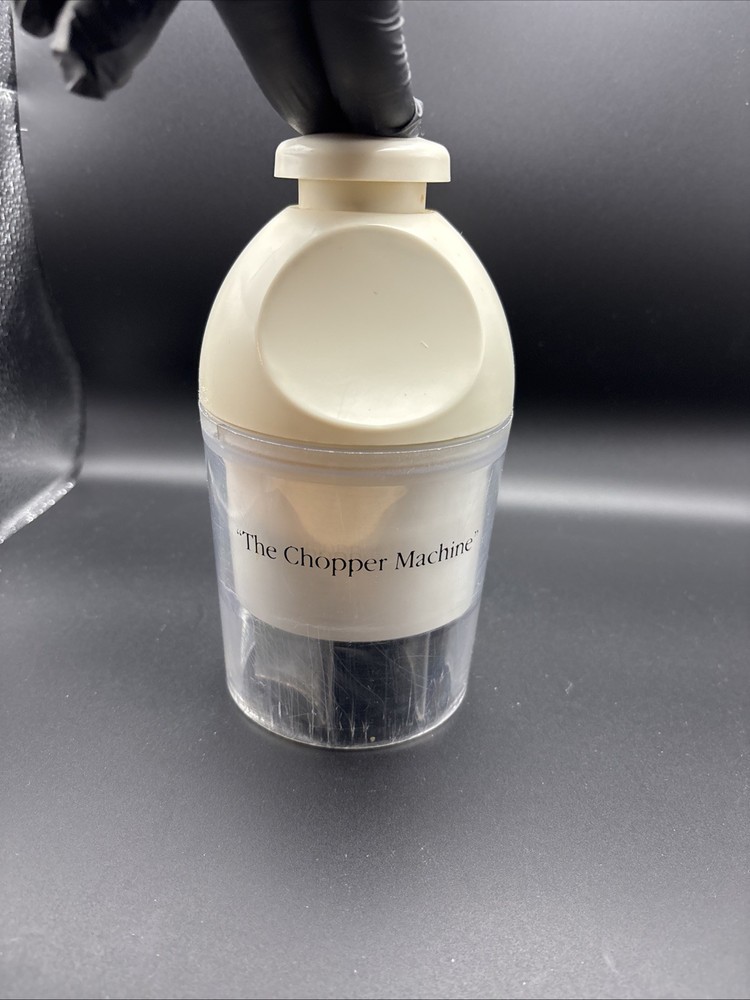 Tupperware The Chopper Machine - Rotating Food Chopper- White