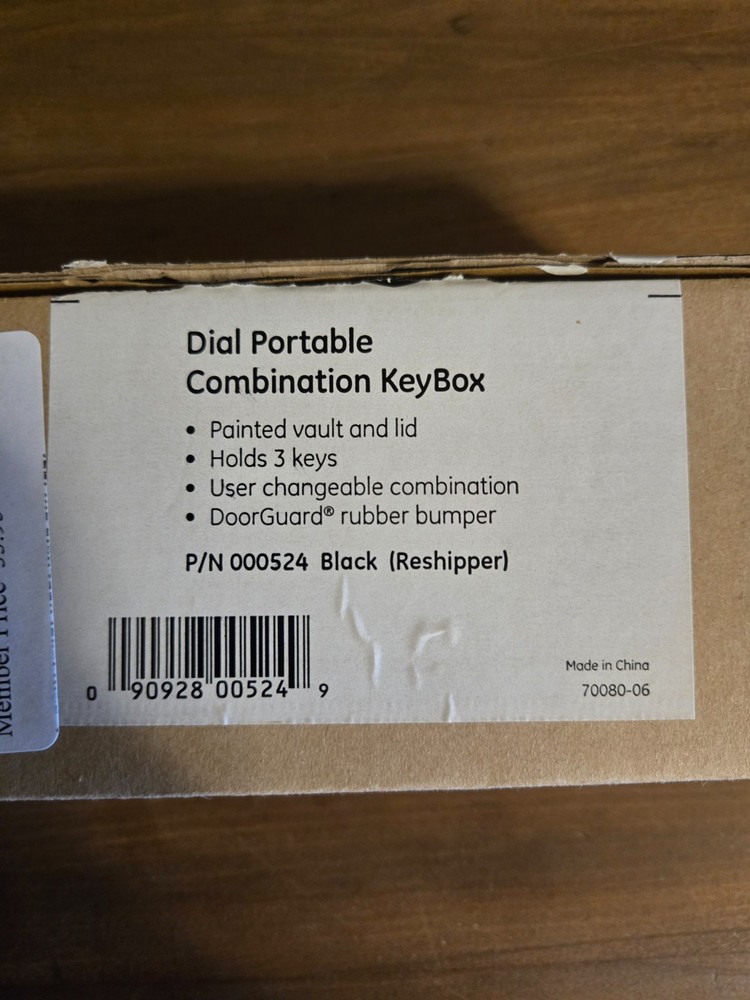 Combination Lock Box