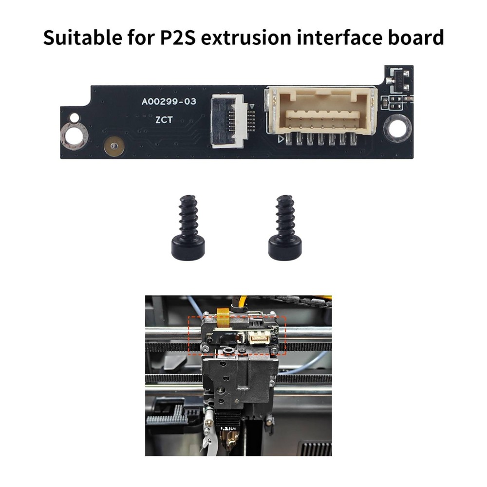 For Bambu lab P2S Extruder Interface Board Adapter Replacement