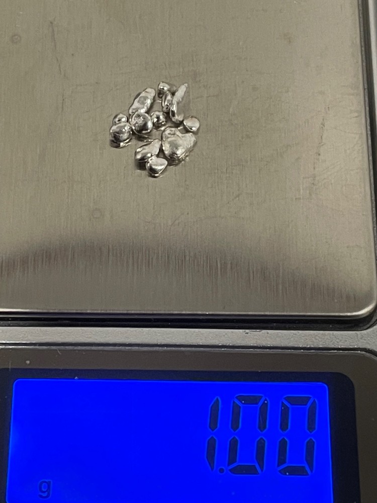 1 GRAM OF .9999 FINE SILVER SHOT