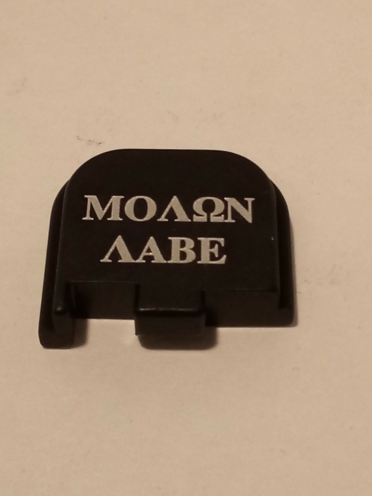 Glock43 G43X Slide Back Plate Molon Labs Black for G 43 G 43X 059bm