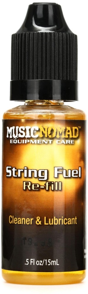 MusicNomad String Fuel Refill for String Fuel Applicator (5-pack) Bundle
