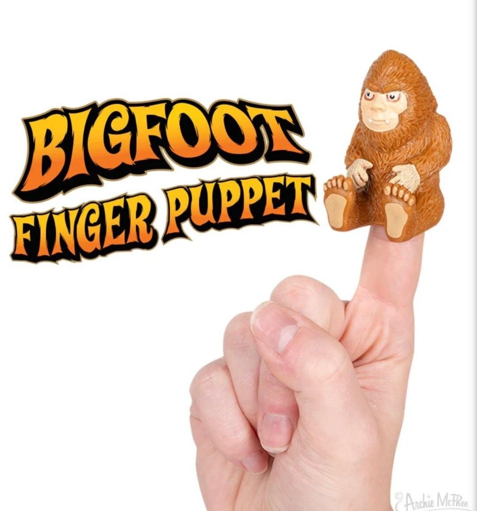 BIGFOOT FINGER PUPPET