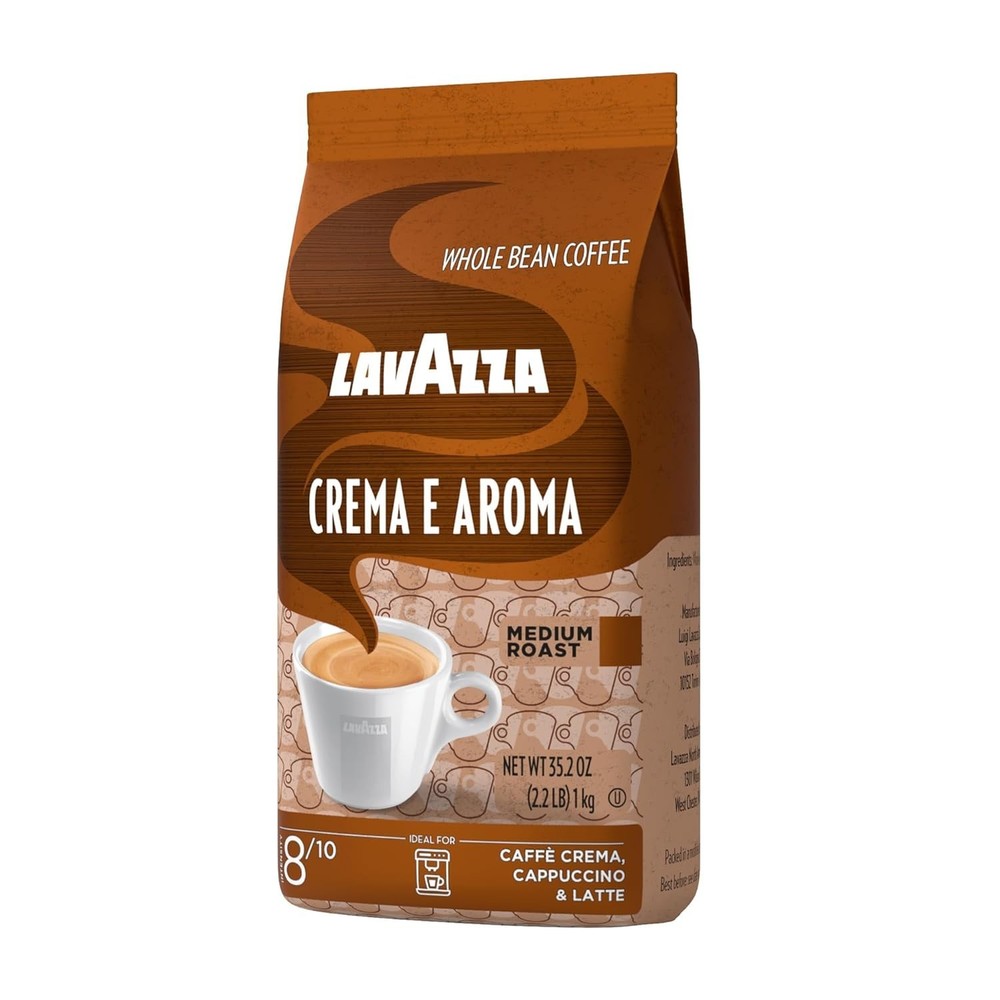 2.2 lb Crema E Aroma Coffee Blend - Medium Roast with Chocolate Notes