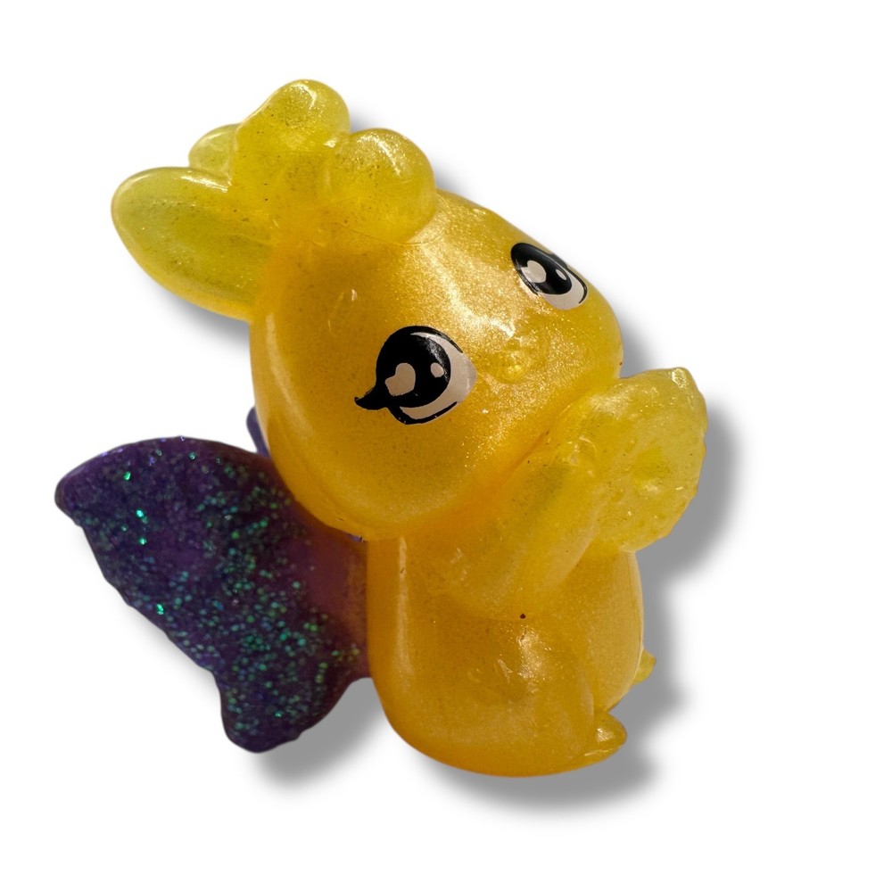 Hatchimals RAINBOW-CATION Hatchy Surprise Bunny Rabbit Gold Yellow