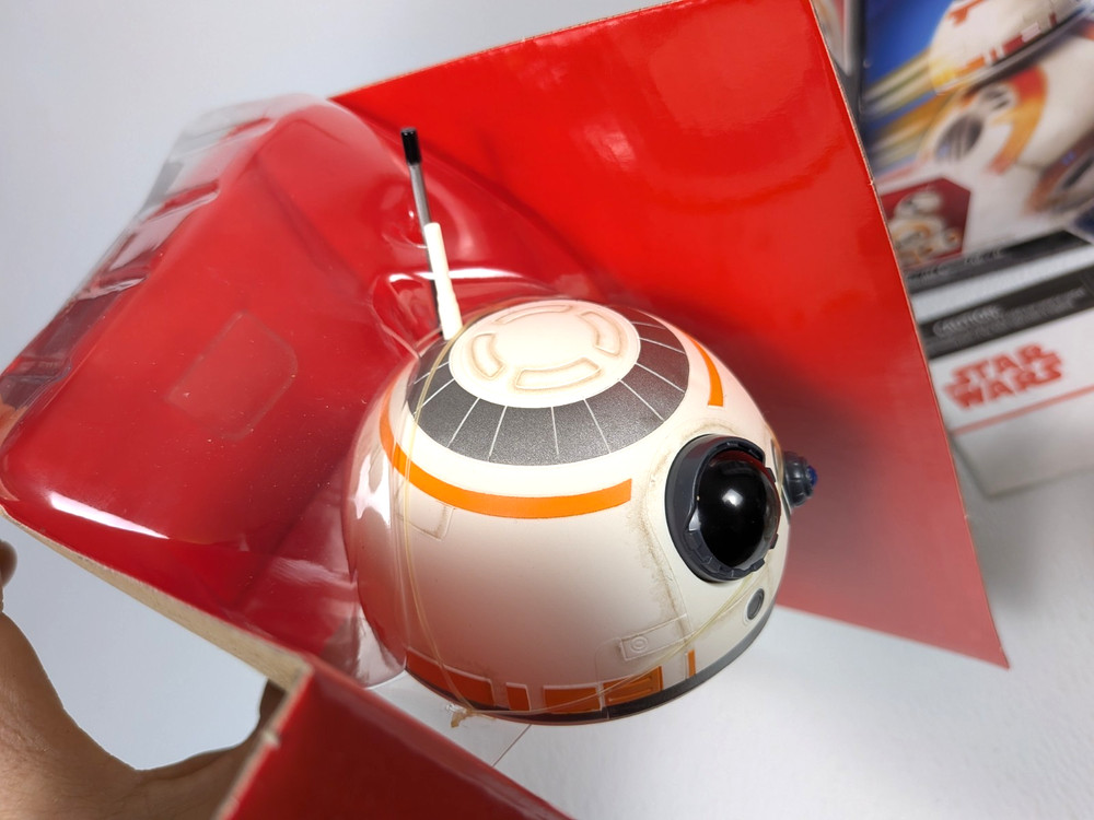 New Open Box Hasbro Star Wars Movie BB-8 Hyperdrive Smart Remote Control READ