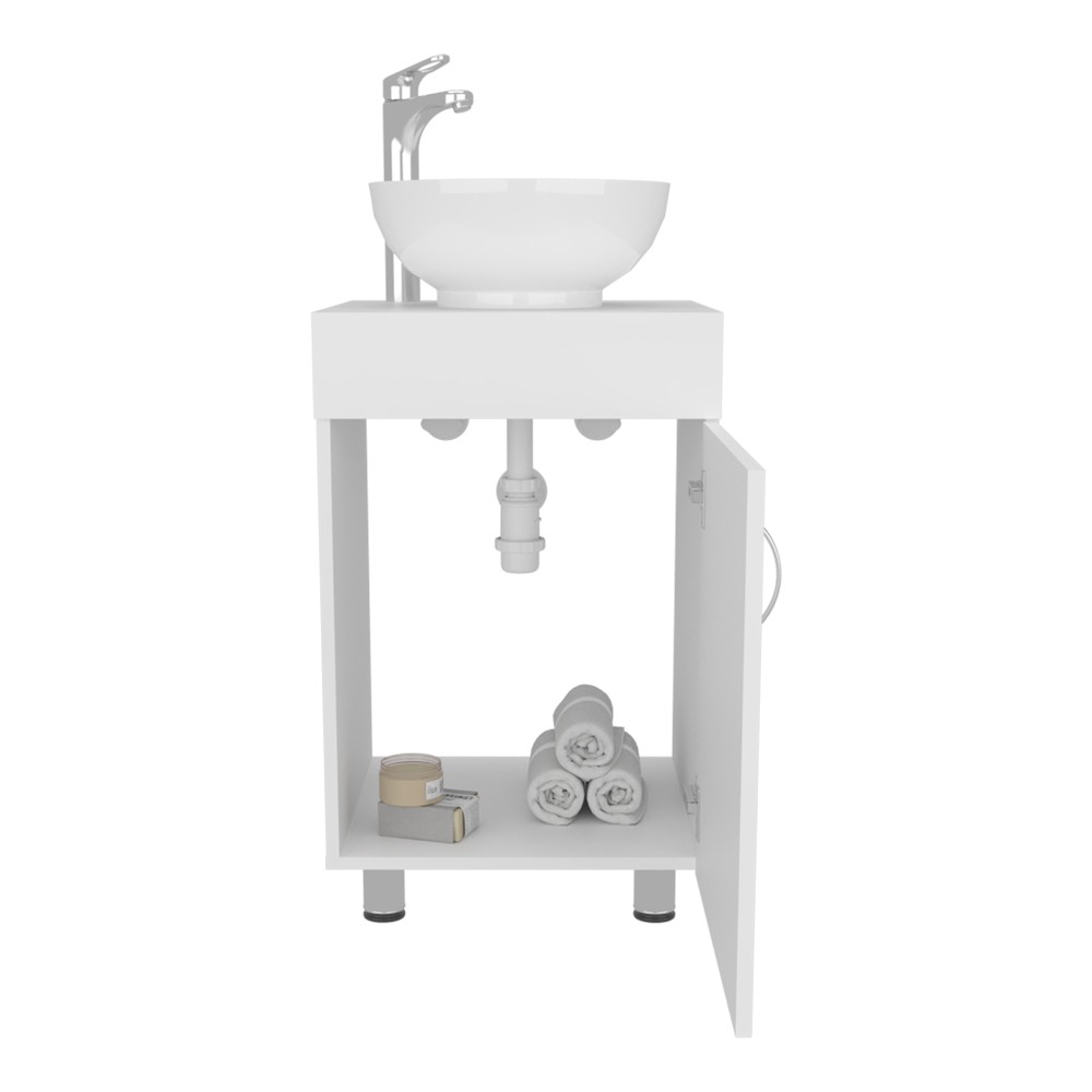 Everson Vanity Sink, White, Bathroom