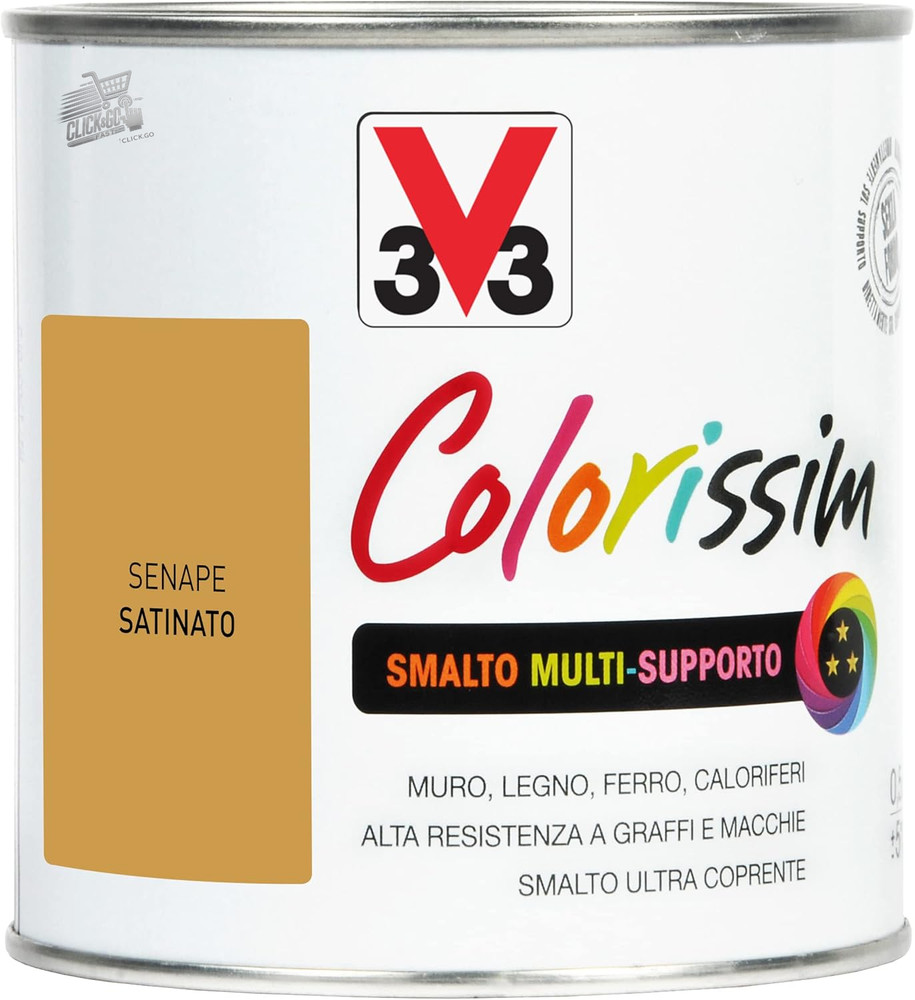 Colorissim Mustard Multi-support Enamel 0.5 L