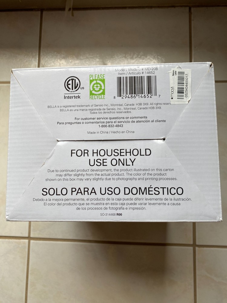 Bella 4 Cups Drip Coffee Maker