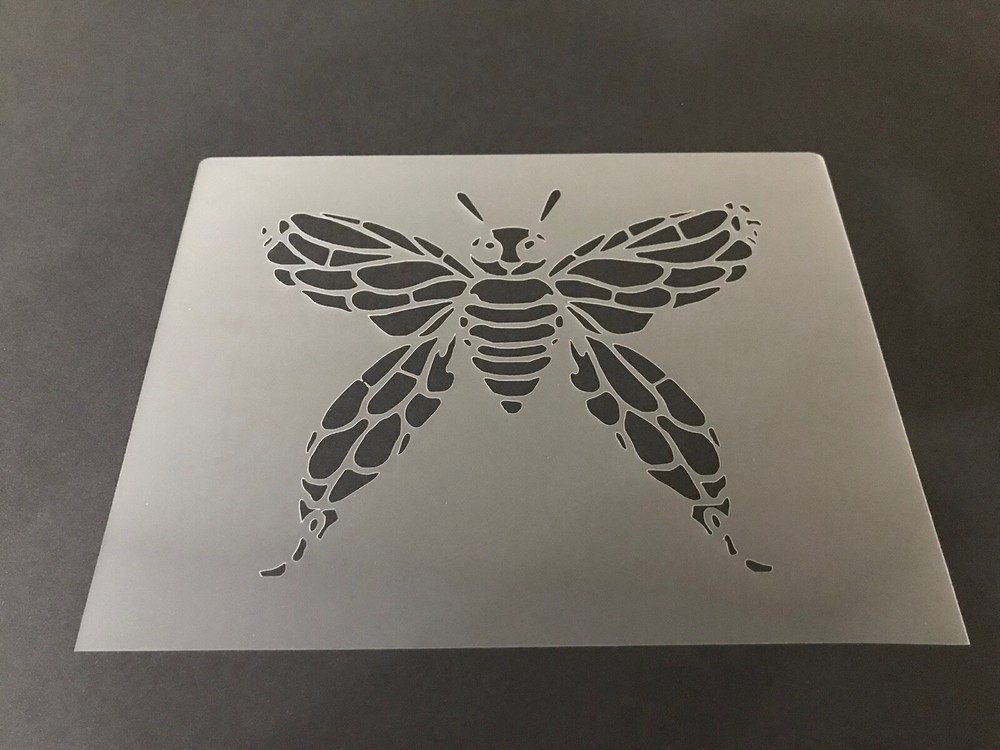 Butterfly #1 Stencil 10mm or 7mm Thick, Crafts, Dragonfly, Spring, Insect