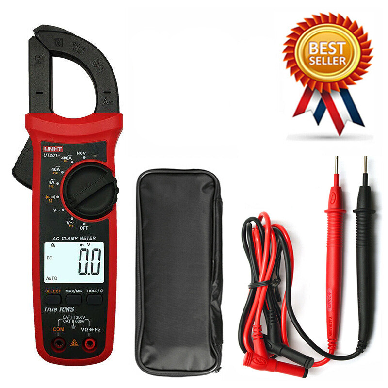 UNI-T UT201/UT201+/UT202+/UT203+/UT204+ AC DC Current Digital Clamp Meter