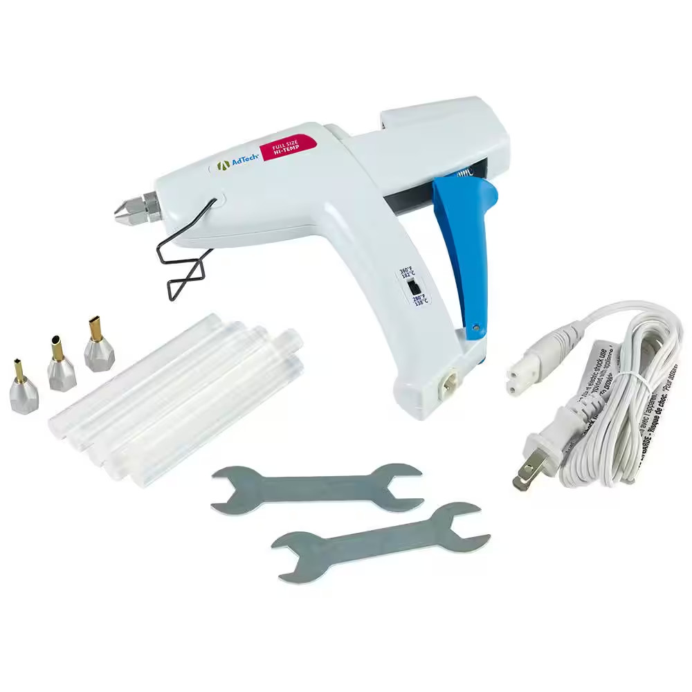 The Hot Glue Gun Kit with Glue Sticks